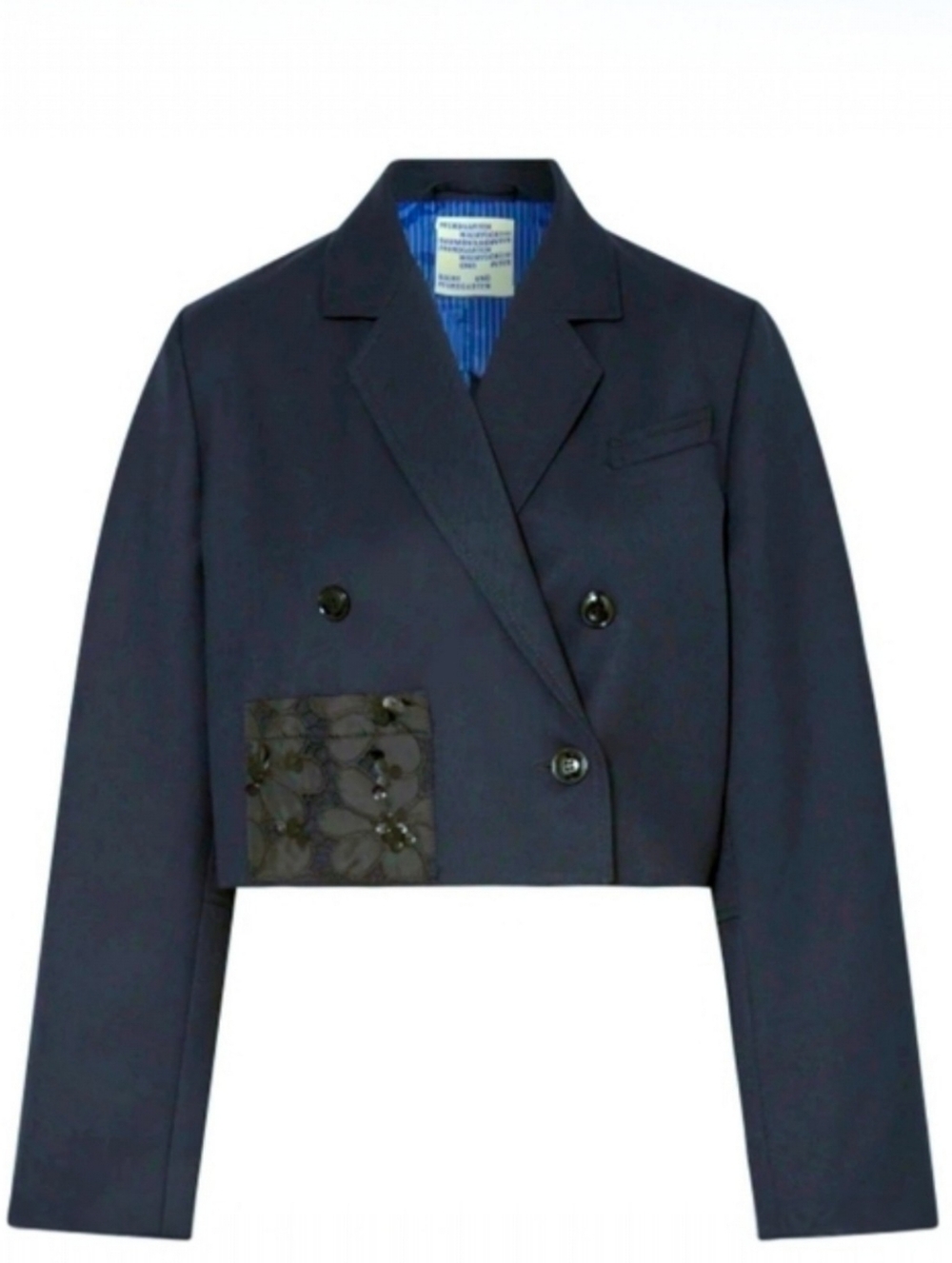 Baum Und Pferdgarten Bianka Cropped Double Breasted Blazer